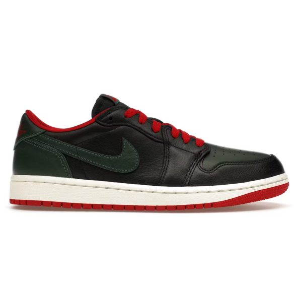 Jordan Retro 1 - Low OG Gorge Green Varsity Red