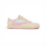 Travis Scott x Air Jordan 1 Retro Low OG Shy Pink