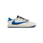 Fragment Design x Travis Scott x Air Jordan 1 Retro Low OG SP 'Sail Military Blue'